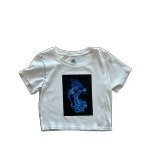 Boys Lie Electric Love Crop Tee